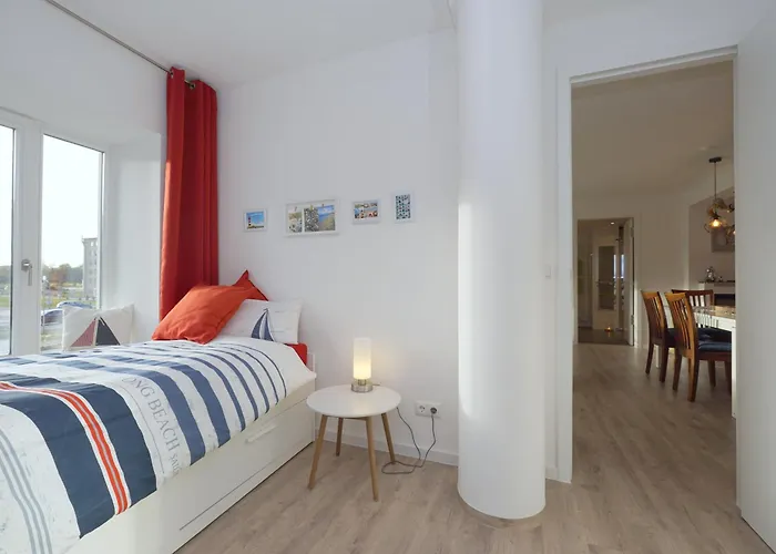 Traum Fewo Strandliebe Mit Meerblick, 3 Schlafzimmer, 2 Baeder