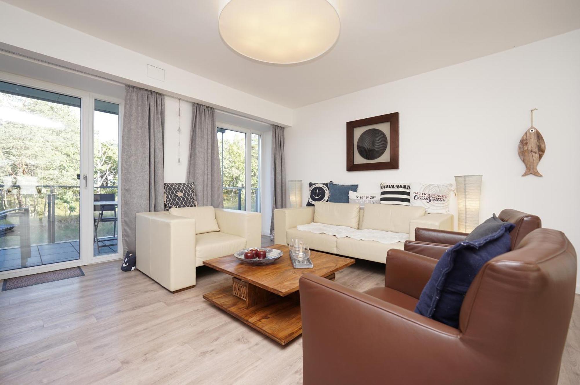 Appartement Traum Strandliebe Mit Meerblick, 3 Schlafzimmer, 2 Baeder Binz